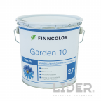 Алкидная эмаль Garden 10 A, Finncolor, 2,7L / матовая