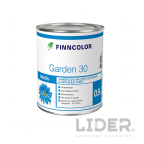 Алкидная эмаль Garden 30 A, Finncolor, 0,9L / белая, универсальная