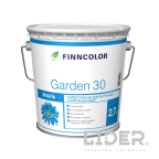Алкидная эмаль Garden 30 A, Finncolor, 2,7L / полуматовая